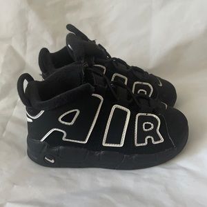 Nike and black and white uptempo